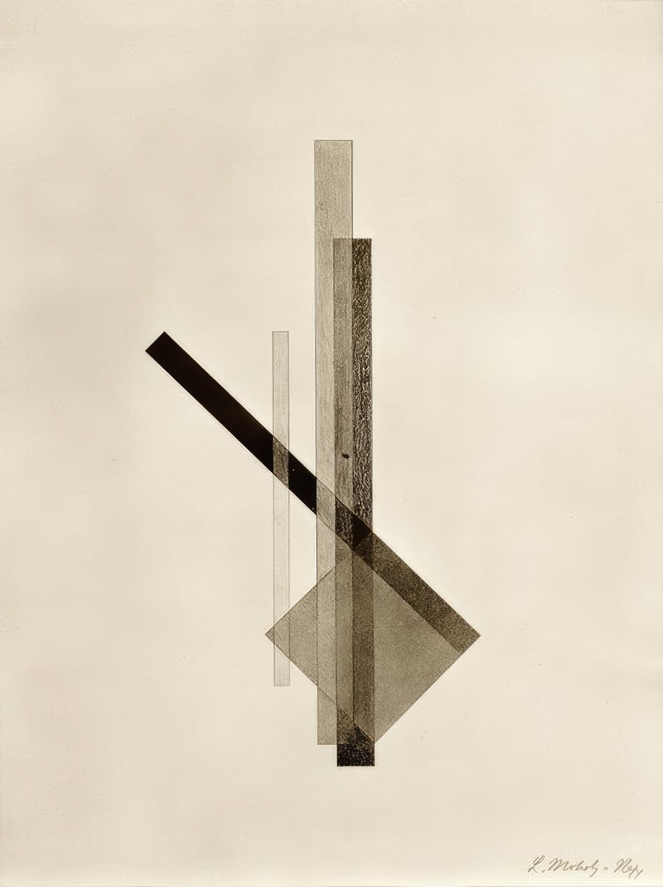 Rakennus. 6. Kestner-kansio tekijältä Laszlo Moholy Nagy