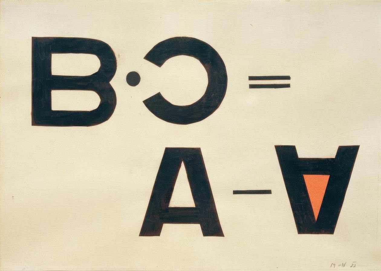 Ohne Titel (Typo Collage) tekijältä Laszlo Moholy Nagy