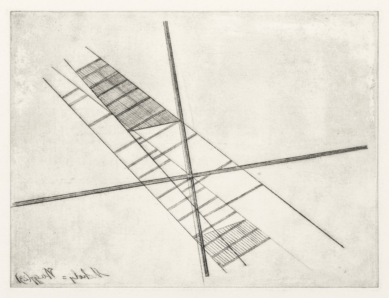 Nimetön, 1923 tekijältä Laszlo Moholy Nagy