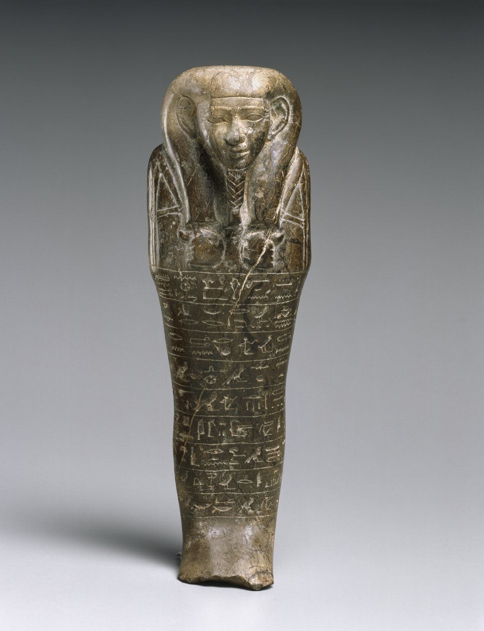 Theban kreivin Shawabti, Montuemhat, Asasifista, Egyptistä (steatiitti) tekijältä Late Period Egyptian