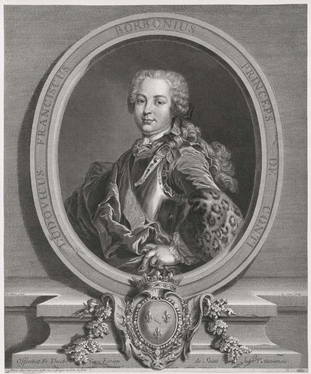 Laurent Cars - Louis François de Bourbon, Kontin prinssi tekijältä Laurent Cars