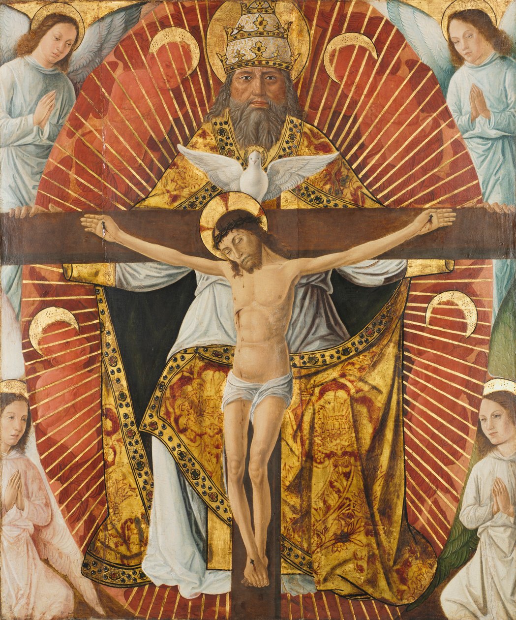 Kolminaisuus, c. 1460. tekijältä Laurent Girardin