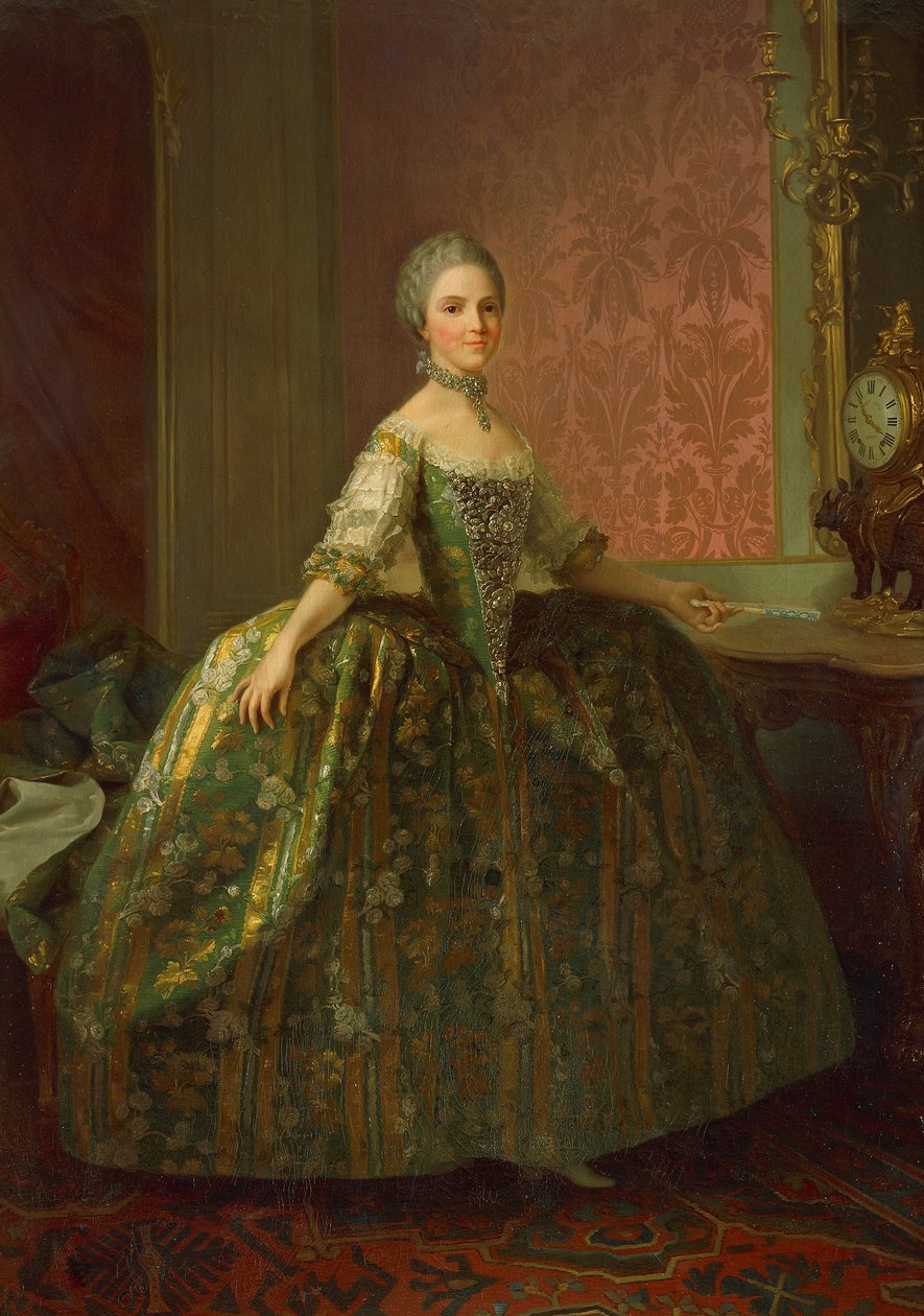 Muotokuva Maria Luisa Parmasta (Parma tekijältä Laurent Pecheux