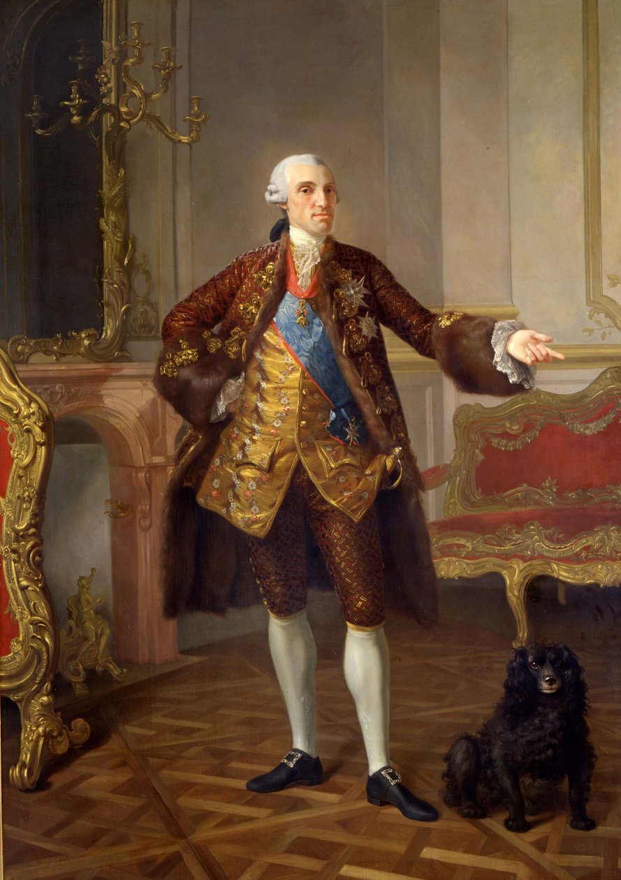 Philip I:n muotokuva 1720-1765, Parman herttua, 1765 tekijältä Laurent Pecheux