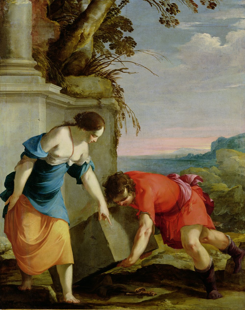 Theseus Finding his Father
