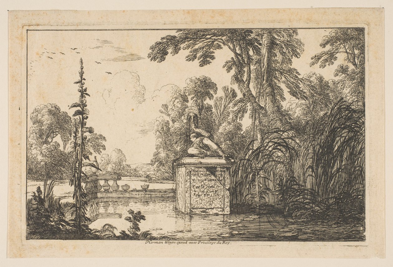 Lampi, 1640. tekijältä Laurent de la Hyre