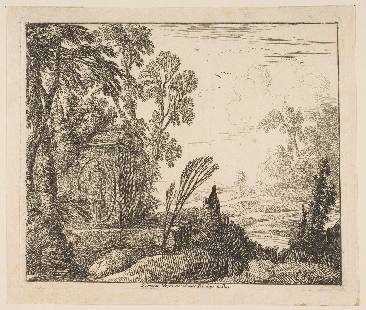 Sarkofagi, 1640. tekijältä Laurent de la Hyre