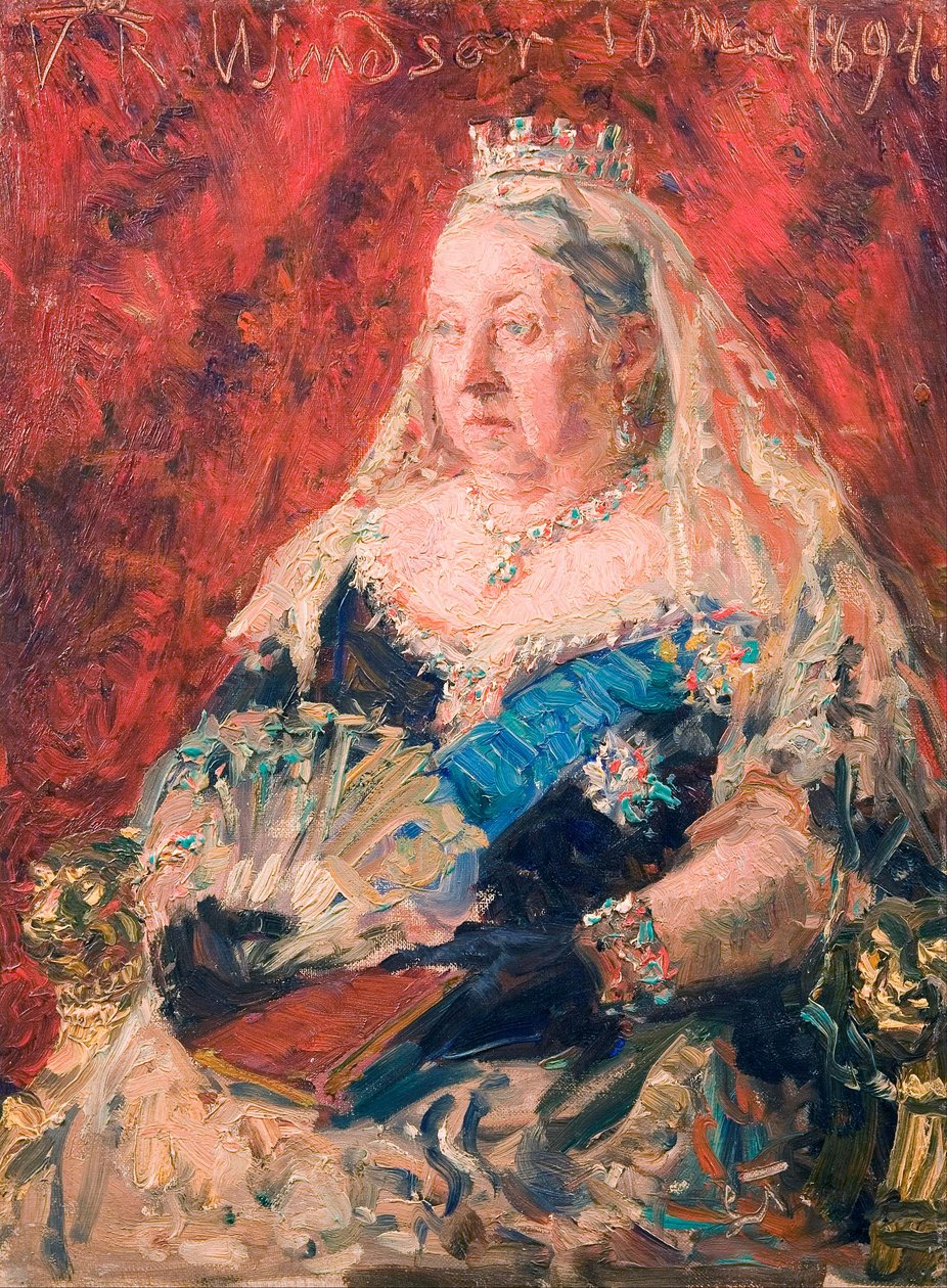 Muotokuva kuningatar Victoria tekijältä Laurits Regner Tuxen