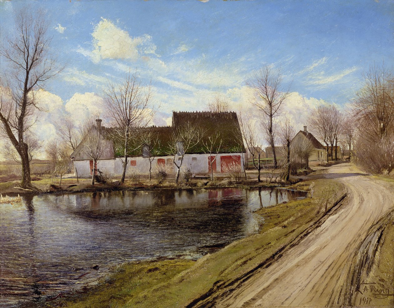 Maalaistaloja kohteessa Baldersbronde tekijältä Laurits Andersen Ring
