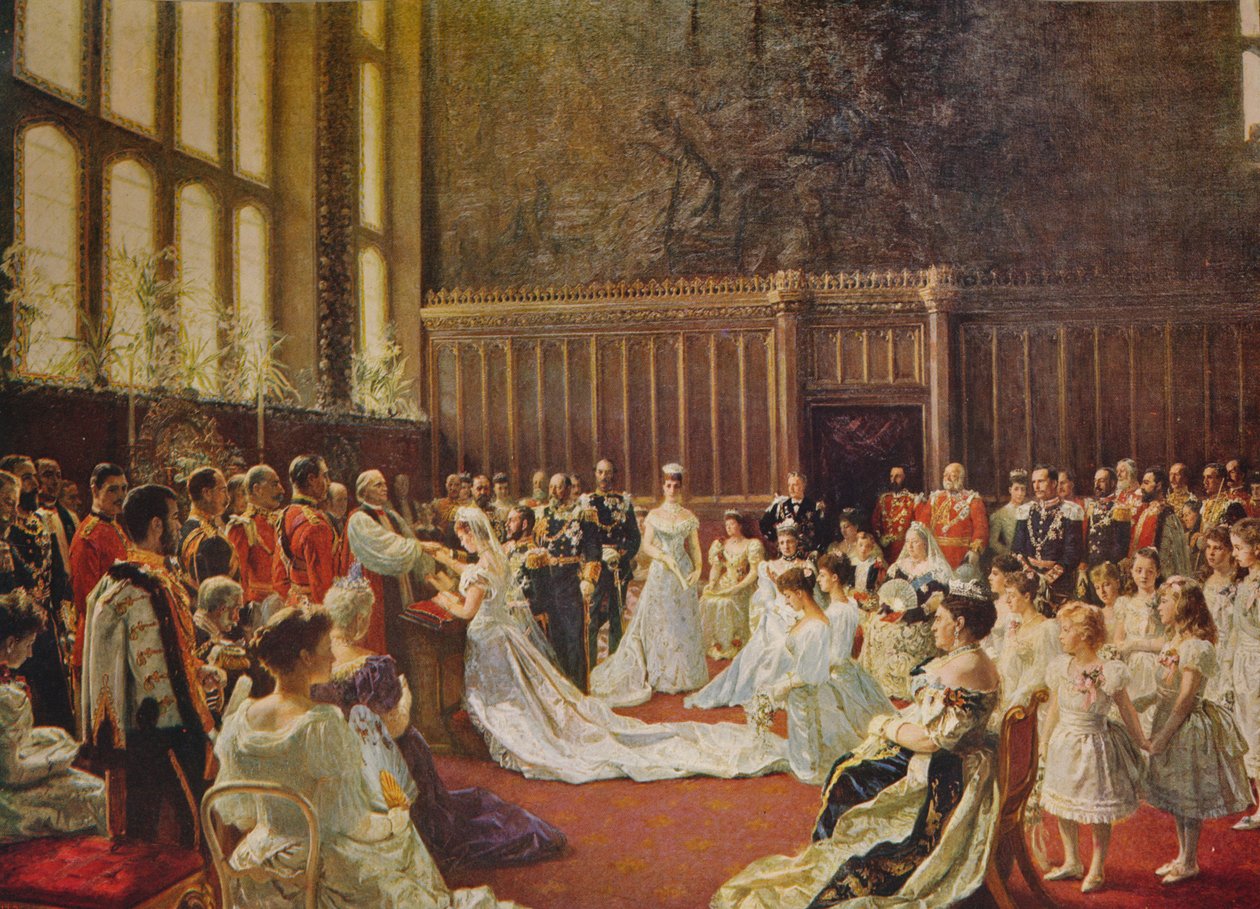 Kuningas Yrjö V:n häät, 1894, c1915 tekijältä Laurits Regner Tuxen