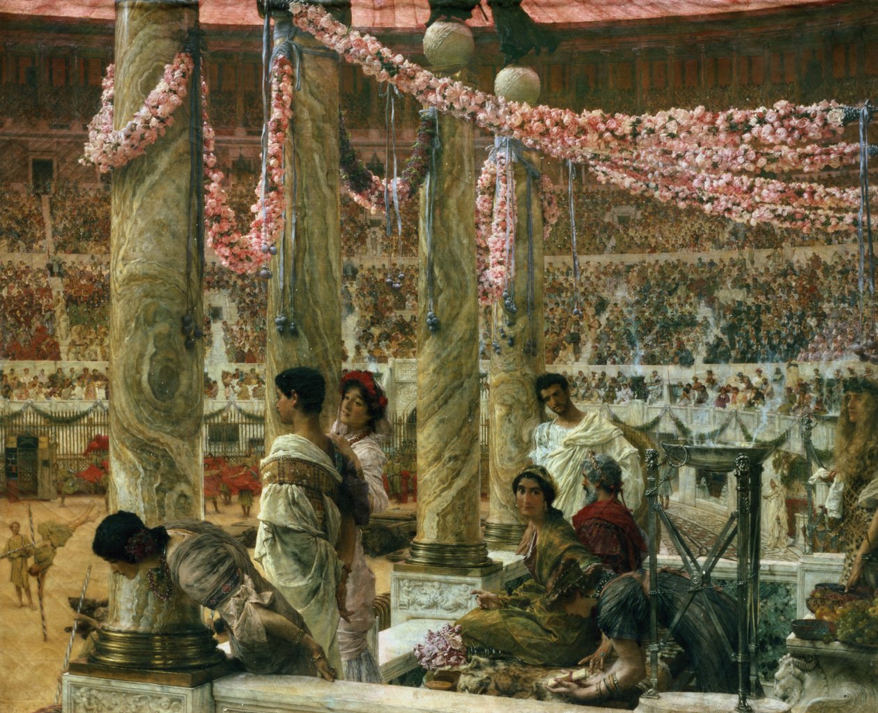Caracalla ja Geta, 1907 tekijältä Lawrence Alma Tadema