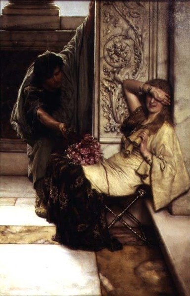 Ujo, 1883 (katso myös 198372) tekijältä Lawrence Alma Tadema