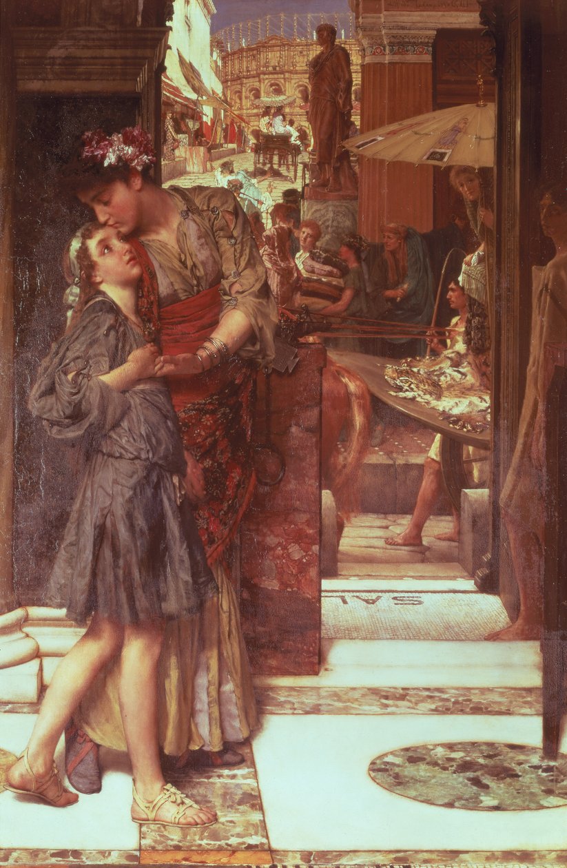 Lähtö, 1880 tekijältä Lawrence Alma Tadema