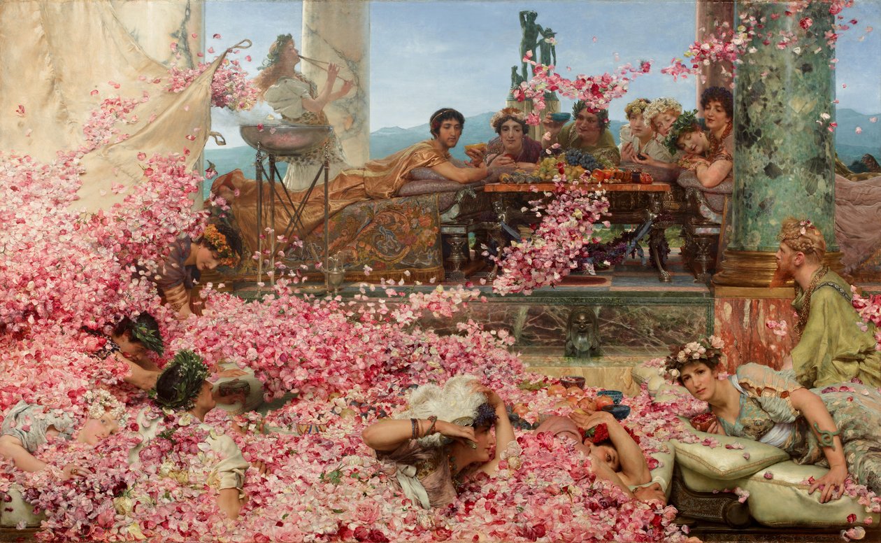 Heliogabaluksen ruusut tekijältä Lawrence Alma Tadema