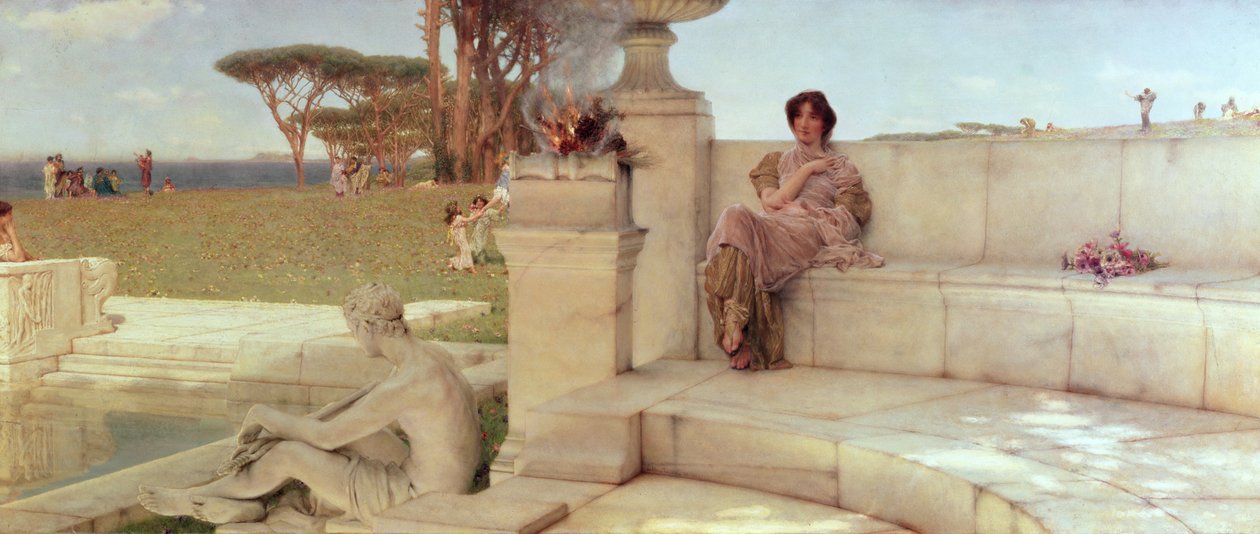 Kevään ääni, 1908 tekijältä Lawrence Alma Tadema