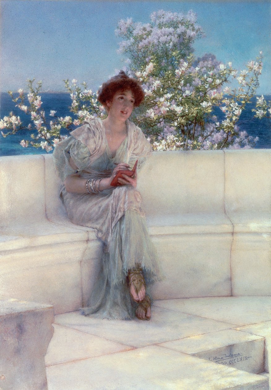 Vuosi on keväällä, kaikki on kunnossa, 1902 tekijältä Lawrence Alma Tadema