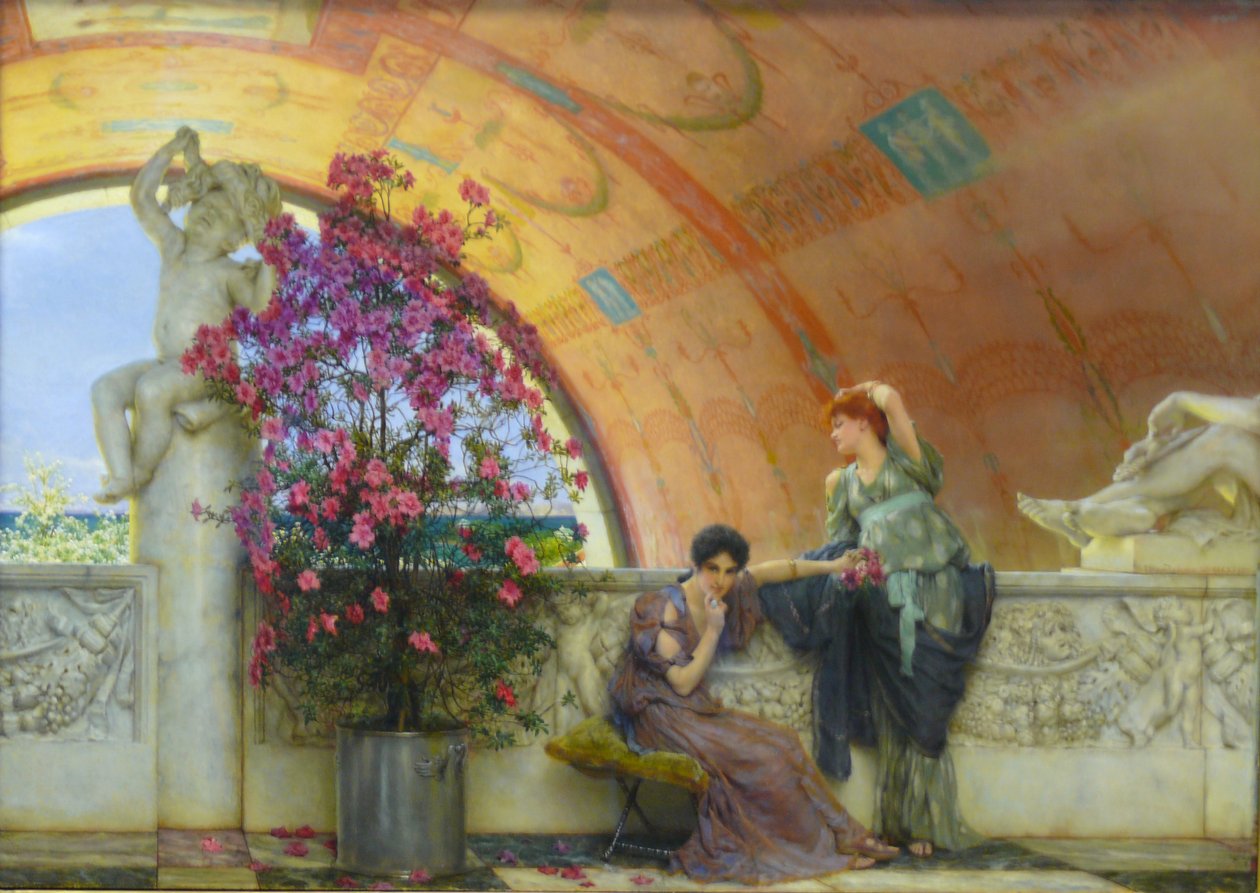 Tajuttomat kilpailijat tekijältä Lawrence Alma Tadema
