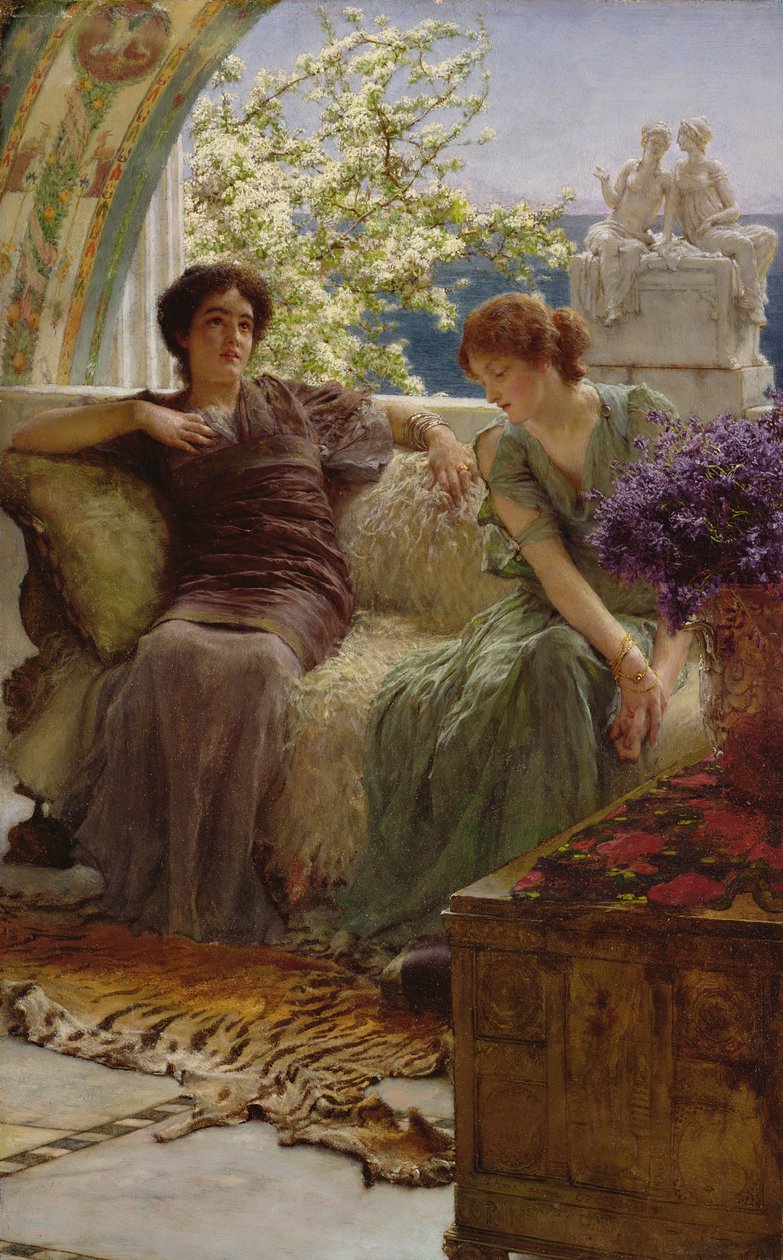 Unwelcomed Confidence, 1895 tekijältä Lawrence Alma Tadema