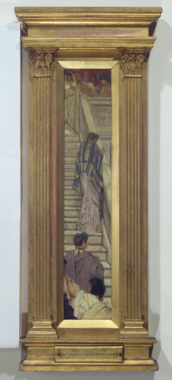 Portaikko, 1870 tekijältä Lawrence Alma Tadema