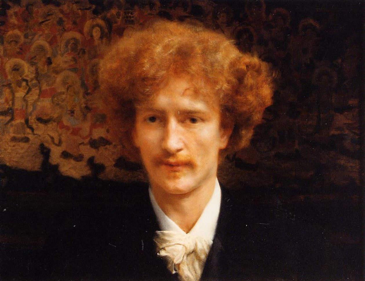 Ignacy Jan Paderewskin muotokuva, 1891 tekijältä Lawrence Alma Tadema