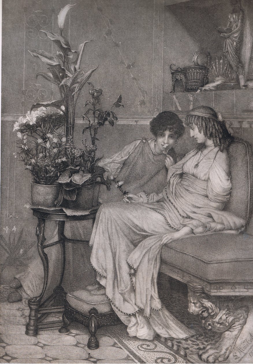 Luottamuksella, Bibbys Annual tekijältä Lawrence (after) Alma Tadema