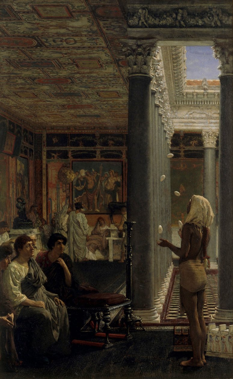Jonglööri tekijältä Lawrence Alma-Tadema