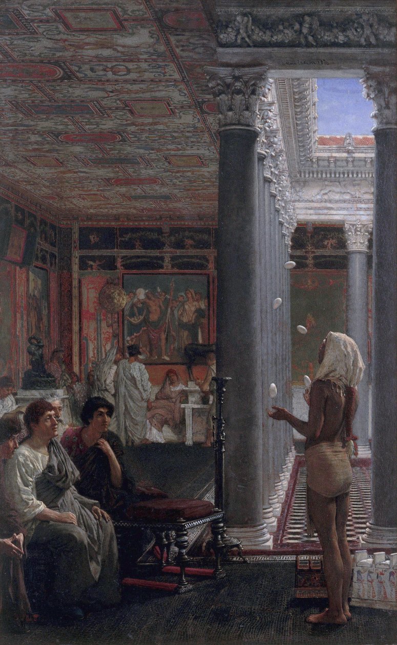 Jonglööri tekijältä Lawrence Alma-Tadema