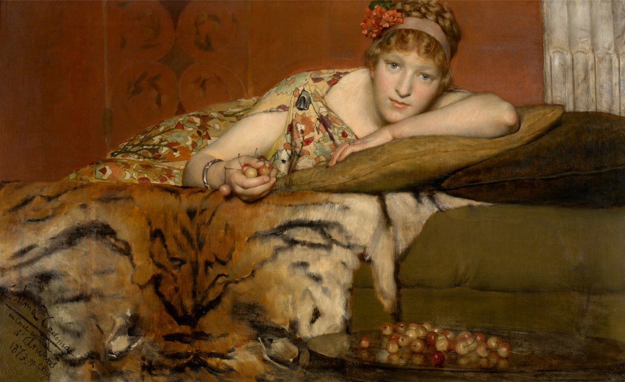 Kirsikat tekijältä Lawrence Alma Tadema