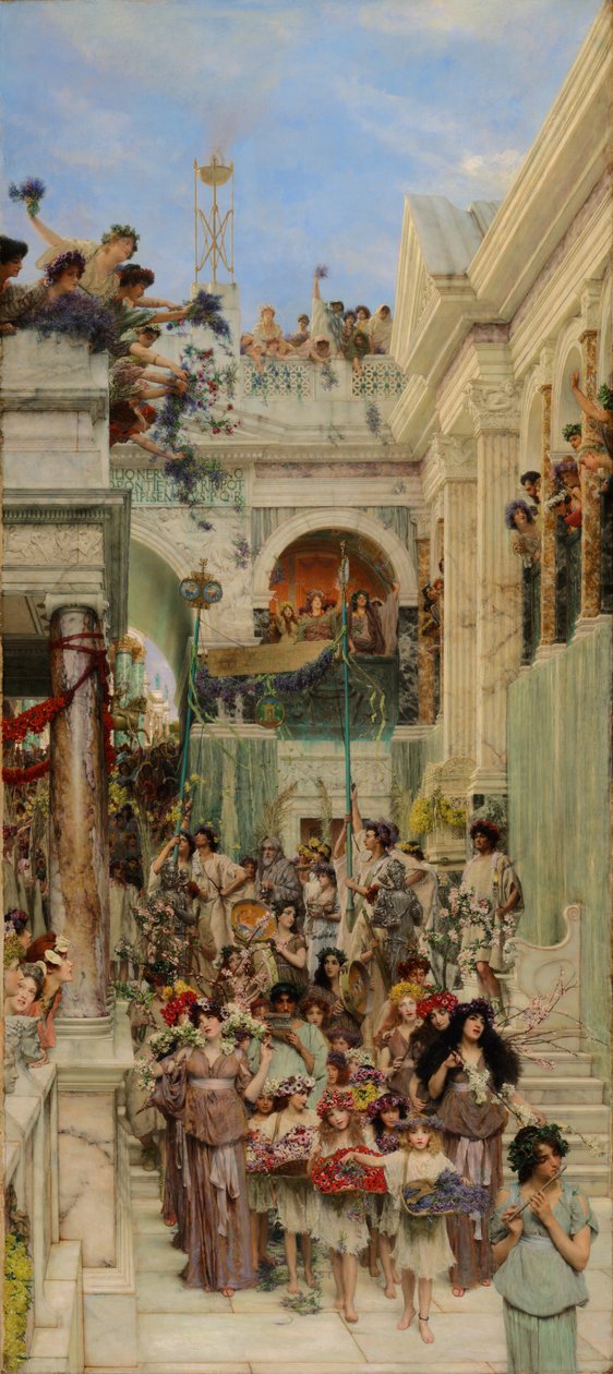 Kevät tekijältä Lawrence Alma-Tadema