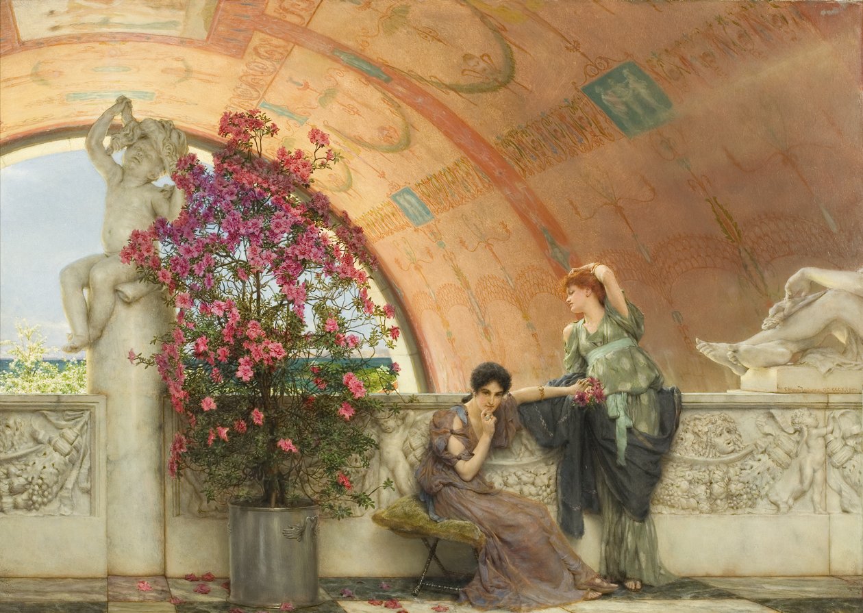 Tajuttomat kilpailijat tekijältä Lawrence Alma Tadema