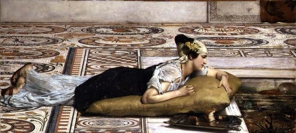 Vesi Lemmikkieläimet tekijältä Lawrence Alma Tadema