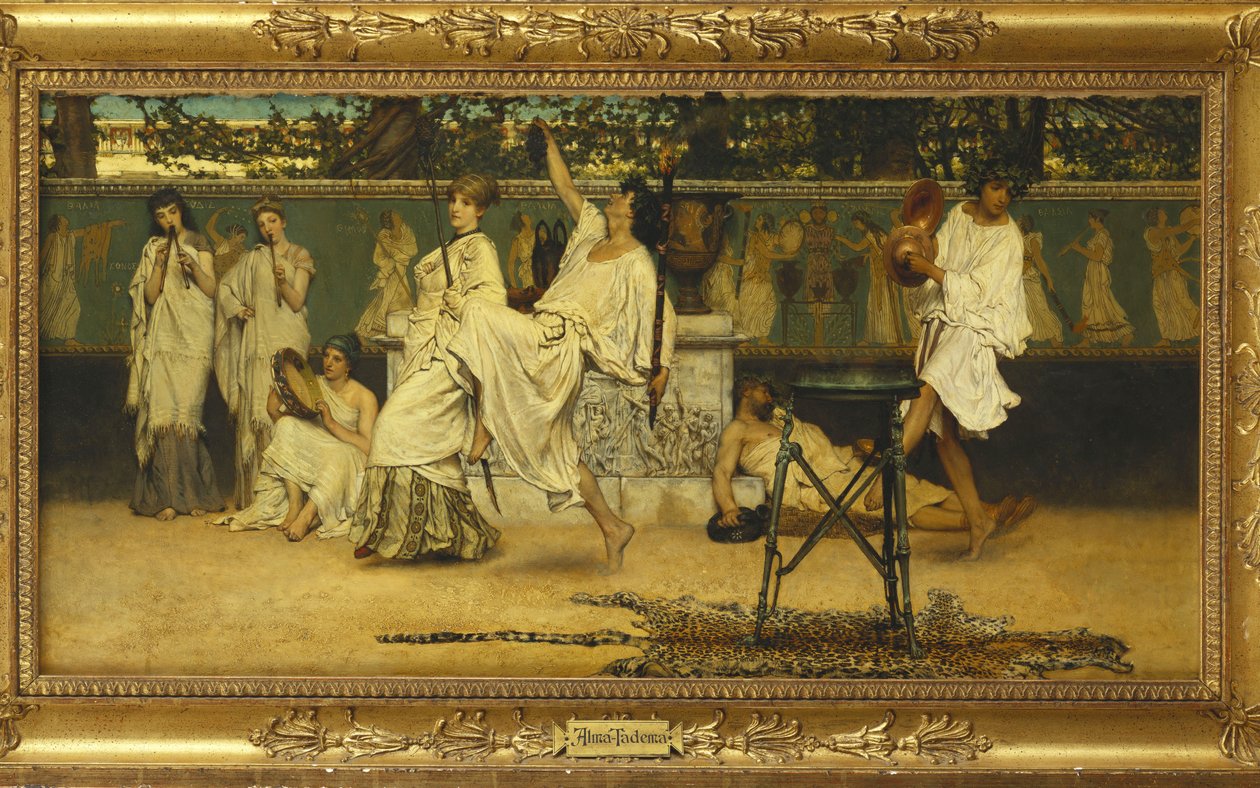 Bachnal, 1871 tekijältä Lawrence Alma Tadema