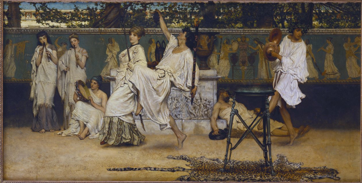 Bachnal, 1871 tekijältä Lawrence Alma Tadema