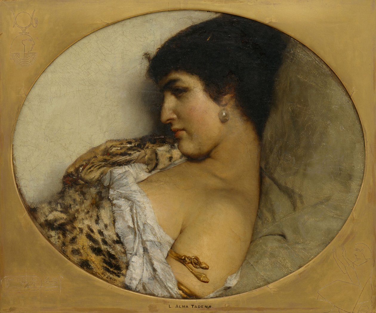 Kleopatra tekijältä Lawrence Alma Tadema