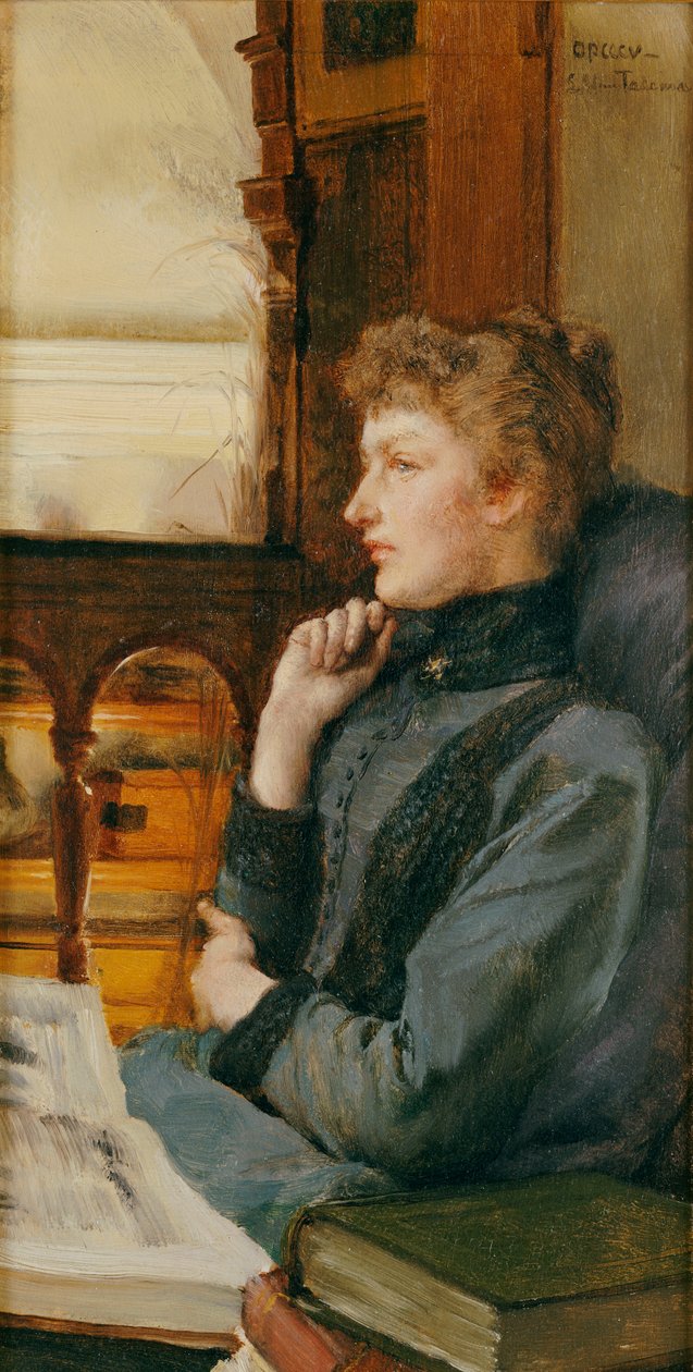 Kaukaisia ajatuksia, 1890 tekijältä Lawrence Alma Tadema
