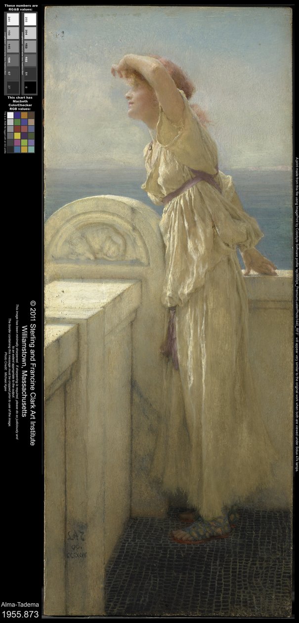 Toiveikas, 1909 tekijältä Lawrence Alma Tadema