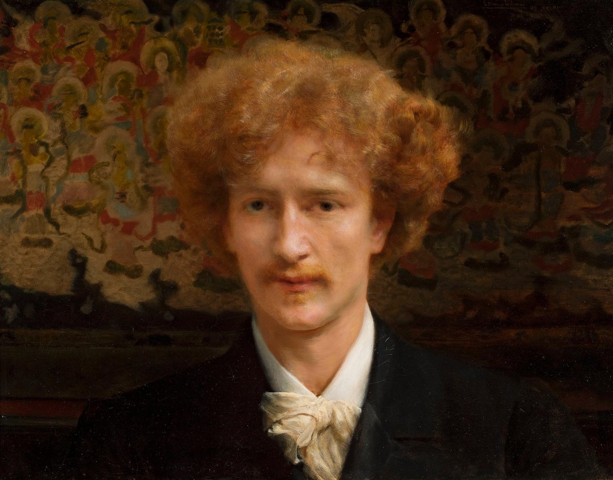 Muotokuva Ignacy Jan Paderewskista (1860-1941) tekijältä Lawrence Alma Tadema