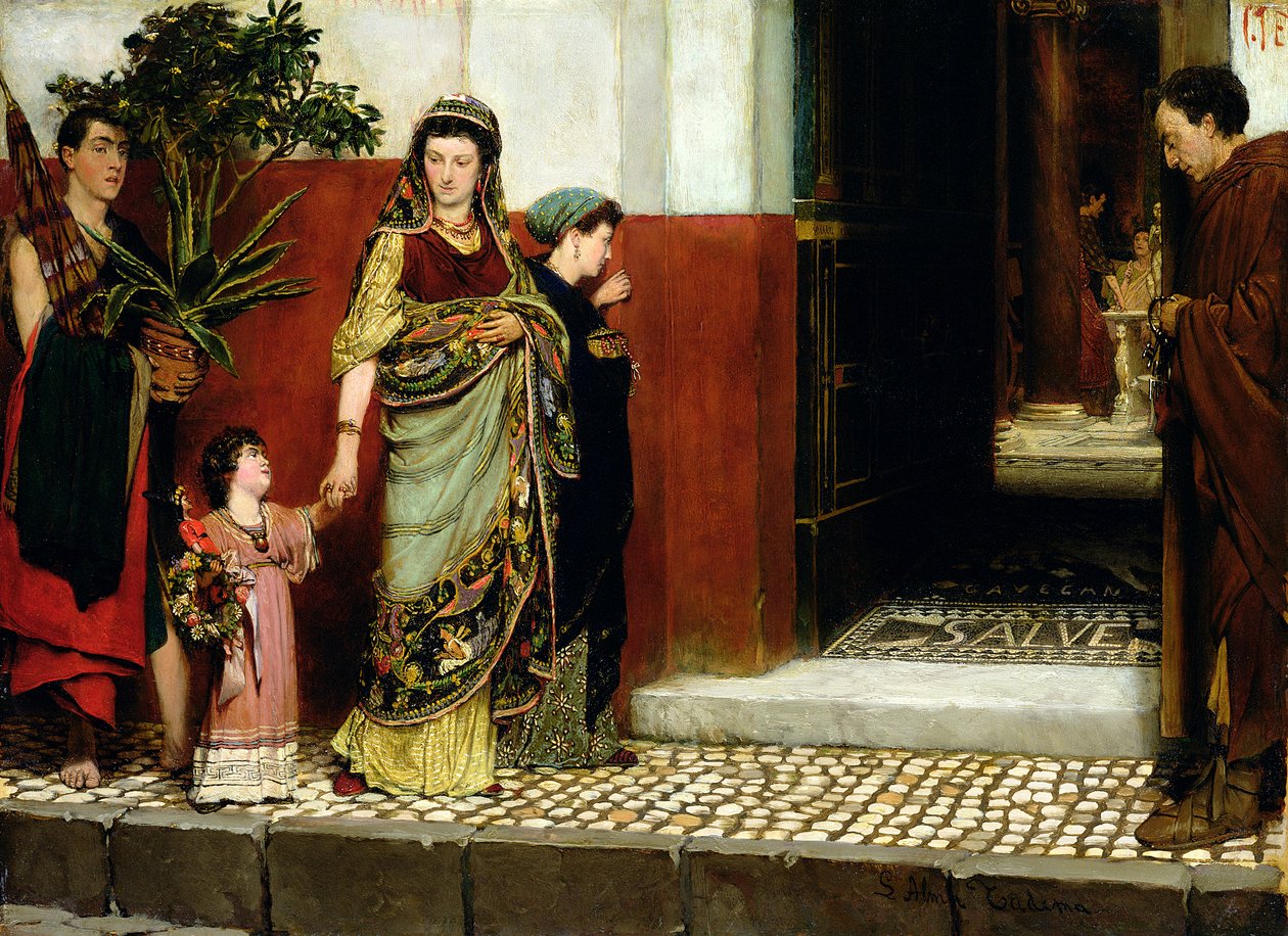 Paluu Marketilta tekijältä Lawrence Alma Tadema