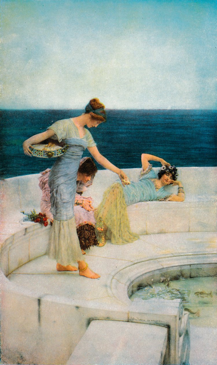 Hopeasuosikit, c1903, 1918 tekijältä Lawrence Alma Tadema