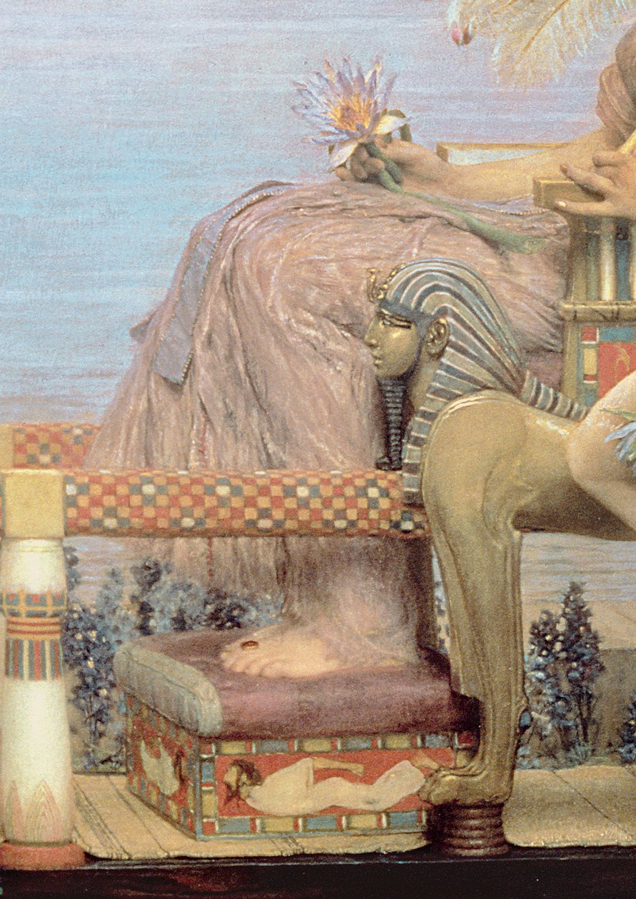 Faaraon tyttären Mooseksen löytäminen tekijältä Lawrence Alma Tadema
