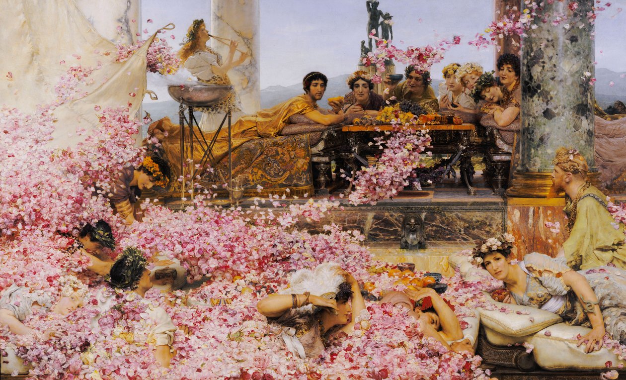 Heliogabaluksen ruusut tekijältä Lawrence Alma Tadema