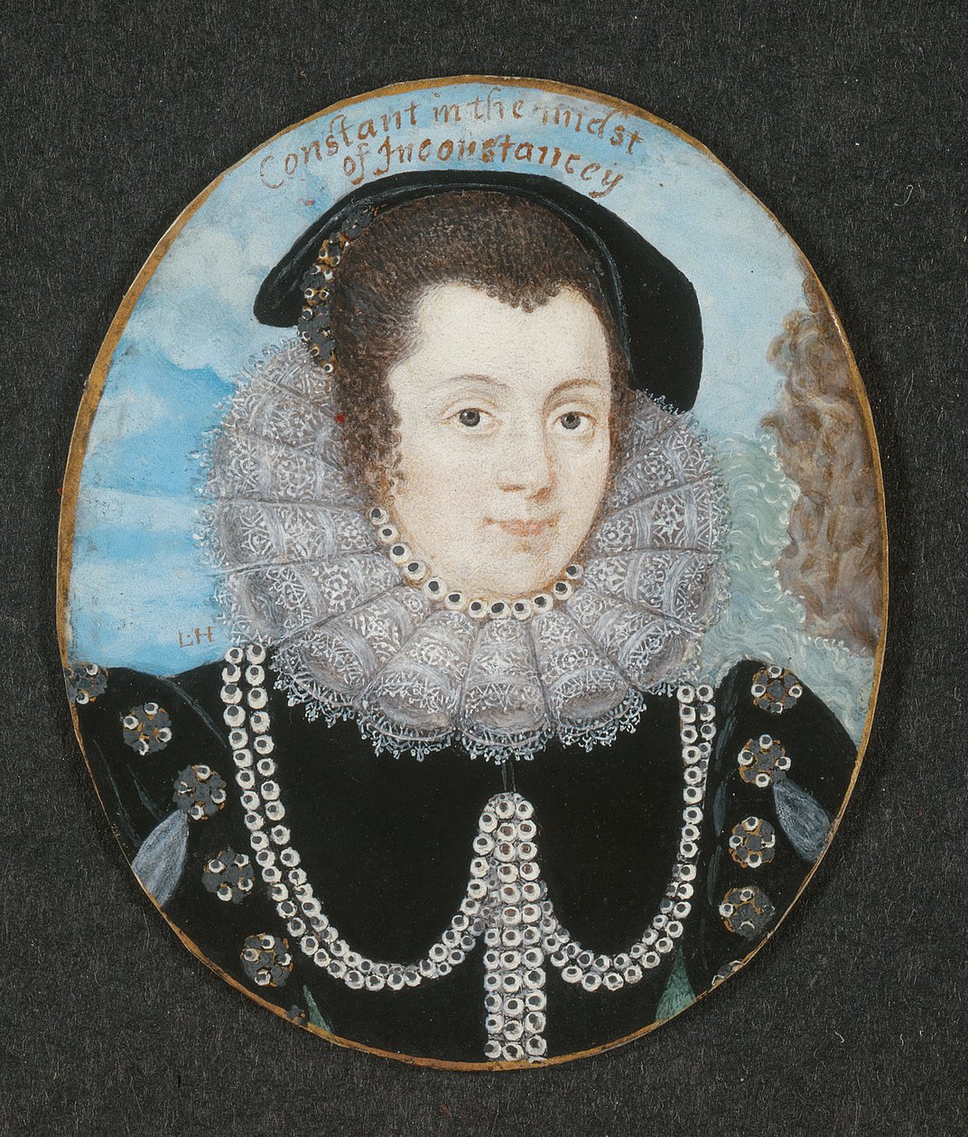 Margaret Clifford (n. 1560-1616) Cumberlandin kreivitär tekijältä Lawrence Hilliard
