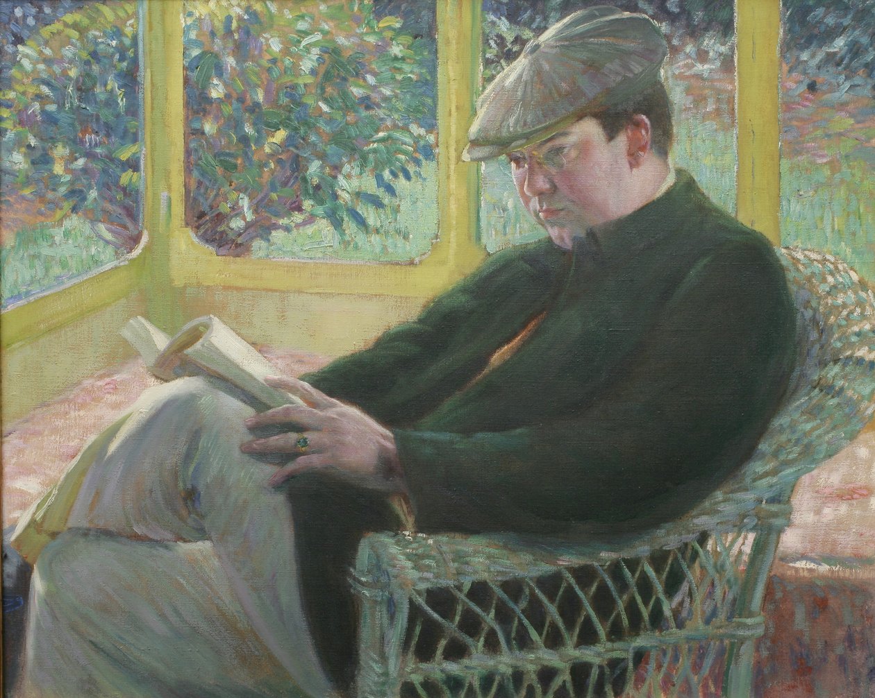 Frederick Carl Frieseke (öljy kankaalle) tekijältä Lawton Parker