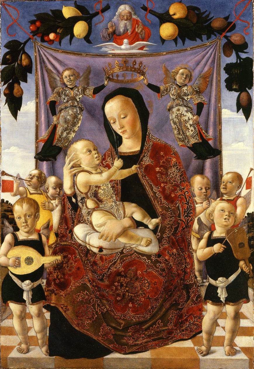 Madonna of nöyryys tekijältä Lazzaro Bastiani