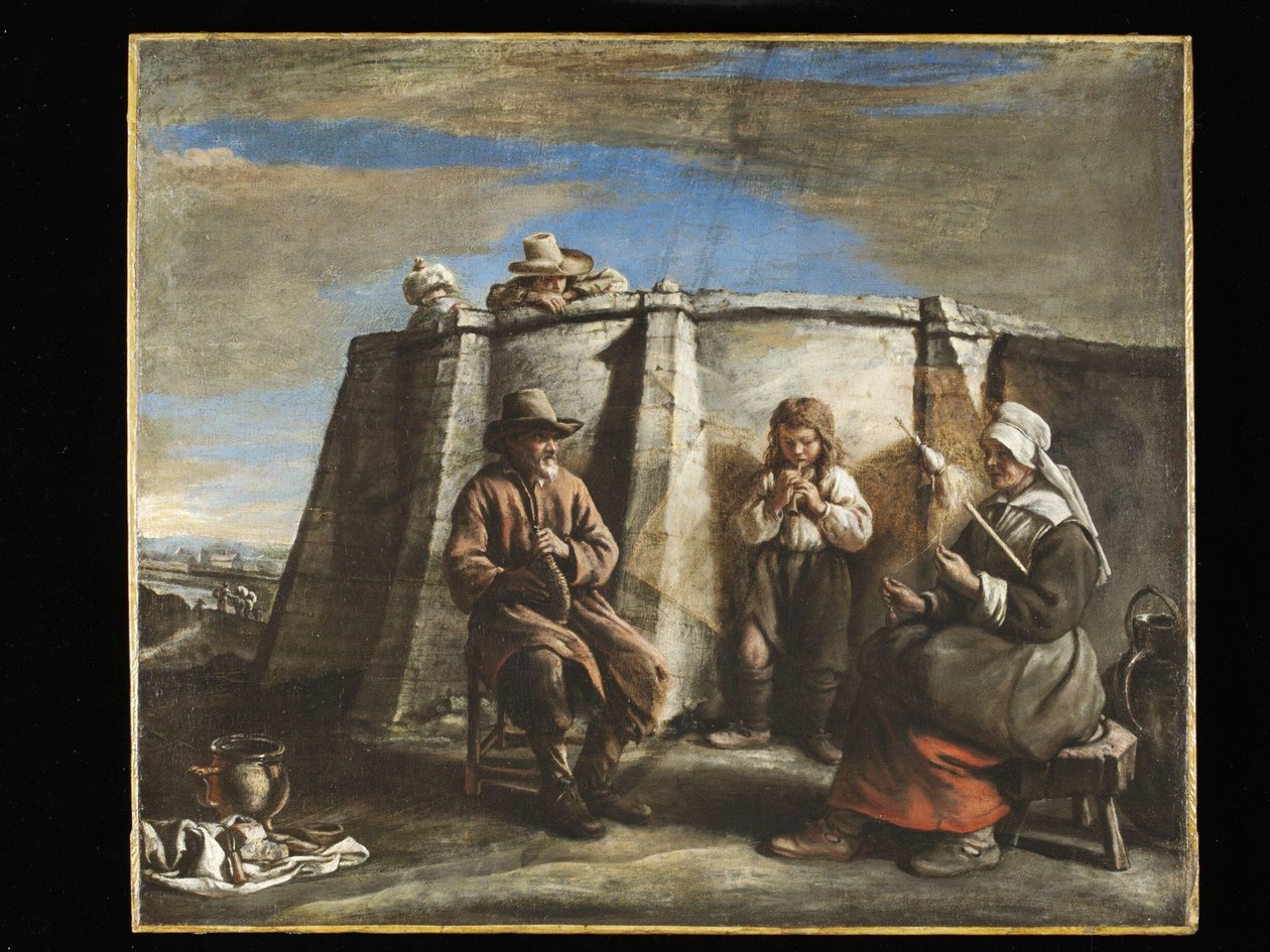 Le Nain - Flageolet-soitin, 1640-luku tekijältä Le Nain Brothers