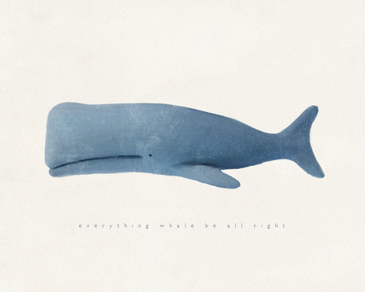 Everything Whale Be All Right, n.2020 (sekatekniikka) tekijältä Leah Straatsma