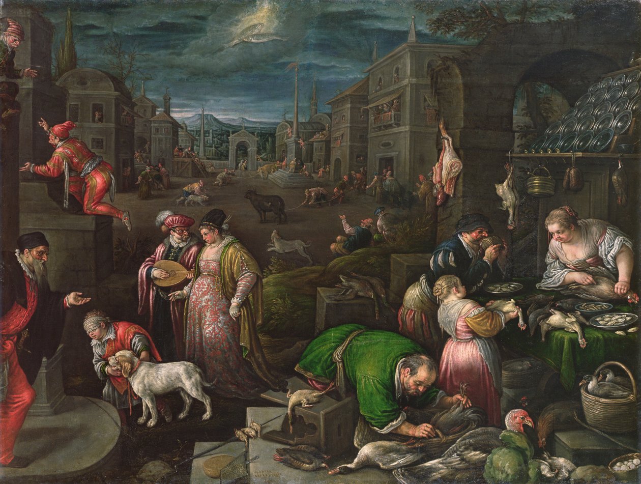 helmikuuta 1595-1600, tekijältä Leandro da Ponte Bassano