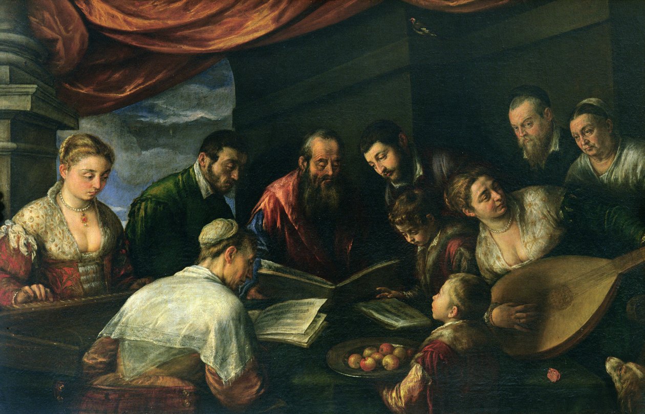 Konsertti, noin 1590 tekijältä Leandro da Ponte Bassano