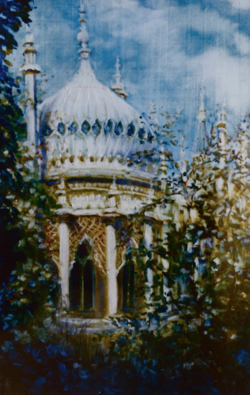 Brighton Pavilion, 2000 (öljy paperille) tekijältä Lee Campbell