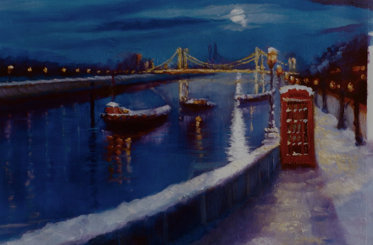 Chelsea Winter Thames Embankment, 2000 tekijältä Lee Campbell